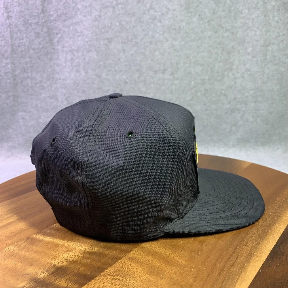 Vintage North Star USS Carr‎ FFG-52 Hat Cap Snap Back Black Embroidered USN Mens